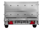 Lichte aanhangwagen 264x125 UNITRAILER GARDEN 264 KIPP met BIS zijwanden