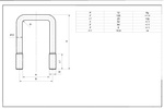 U-bout M12 115/52 voor aanhangwagens