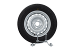 Reservewiel voor aanhanger met beugel WANDA BAND 155/70 R13 79N TRAILER TOP VELG 4Jx13"H2 4x100 ET 30