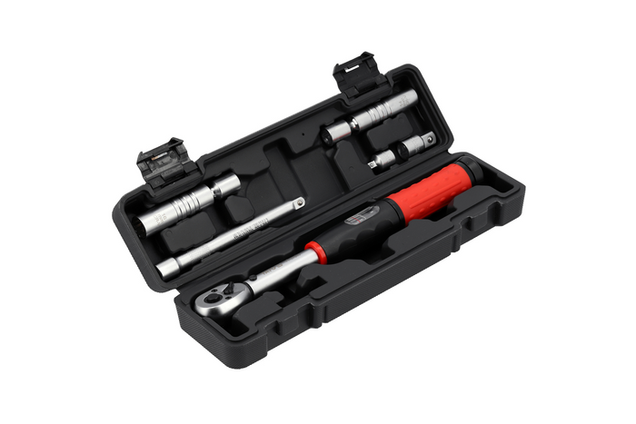 YATO 3/8" 10–60Nm 6-delige momentsleutelset voor het vervangen van bougies