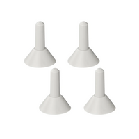 Set van vier ProPlus 366475S regenkappen voor tentstokken