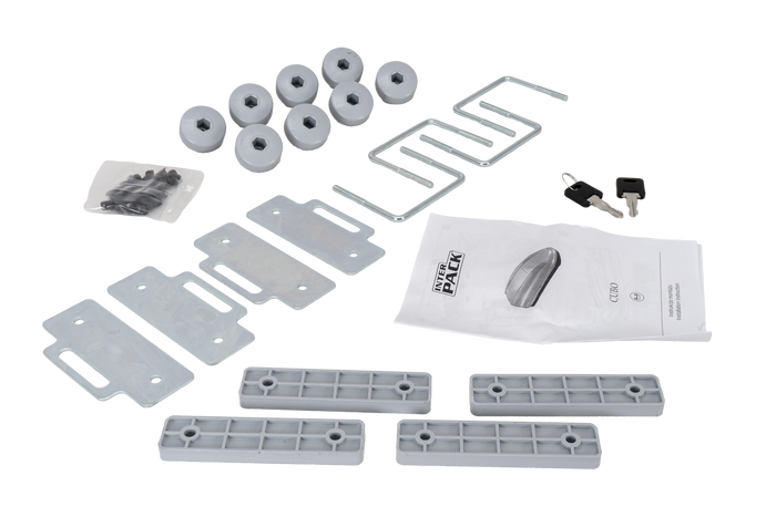 Inter Pack Torino dakkoffer, matzwart