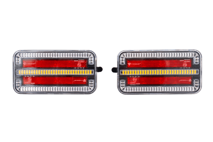 TT Technology TT.12028B-DI LED-achterlichten 3 functies links+rechts, draadloos, magnetisch