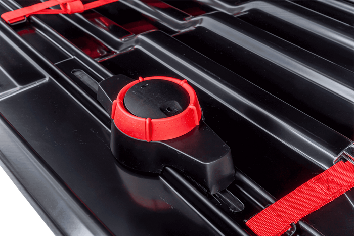 Atera Casar L dakkoffer zwart metallic