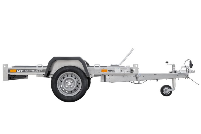 UNITRAILER MOTO 1 motortrailer met veren