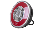 TT TECHNOLOGY TT.12008 Glo-Trac LED Hamburger Achterlicht 3 Functies Universeel