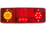 Achterlicht WAŚ WE551DL 483 LED 5 functies links