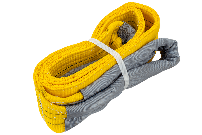 HEFFA kraanstroppen 2m/90mm/3t met lussen