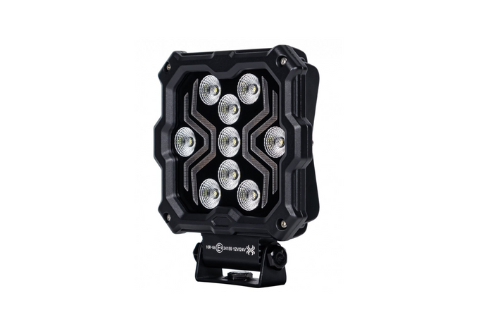 Werklamp LED KAMAR X-SPIDER L0195 9xLED 1700lm reflector