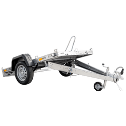 UNITRAILER MOTO 1 motortrailer met veren