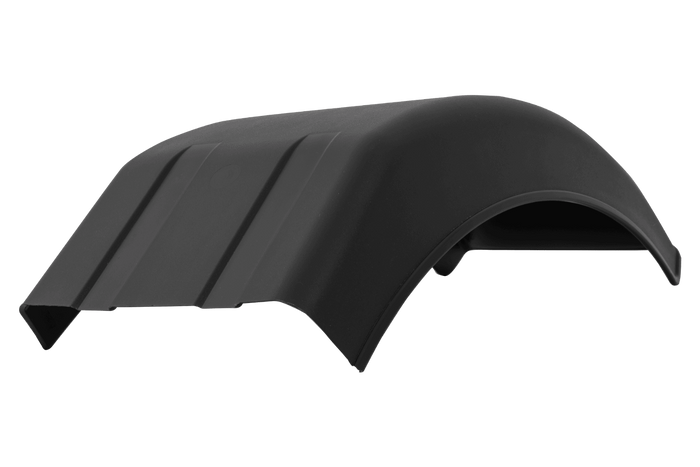 Half spatbord voor aanhanger DOMAR DR1012201 wielkast 384/200mm rechts