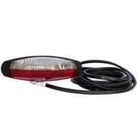 Markeringslamp Aspöck Flexipoint II wit-rood 2,25m DC