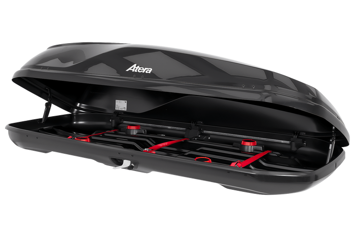 Atera Casar XL dakkoffer, zwart metallic