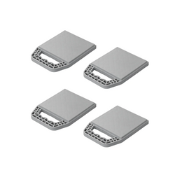 Set van vier ProPlus 361538V01 steunblokken voor aanhangerstabilisatoren