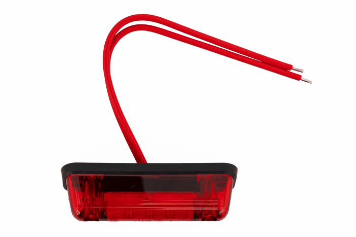 FRISTOM FT-081 LED-markeringslamp, rood, universeel