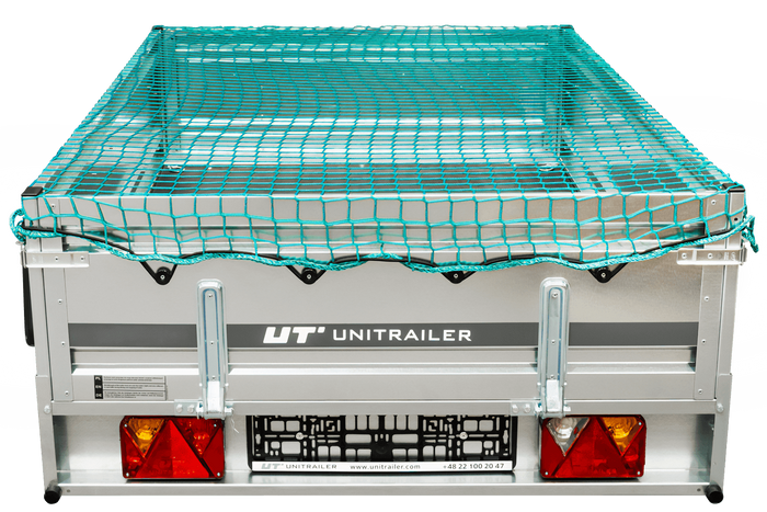 UNITRAILER aanhangger transportnet voor het vastzetten van aanhangerladingen 300x400cm