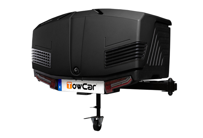 Towbox V3 Camper zwart - bagagebox voor op de trekhaak