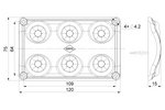 HORPOL LWD2154 LED 990lm interieur autolamp