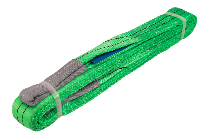 HEFFA hijsband 4m/60mm/2t met lussen