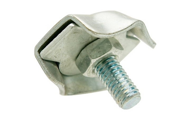 Enkelvoudige zadeltouwklem DROMET ZLS1.6 touwklem 6mm