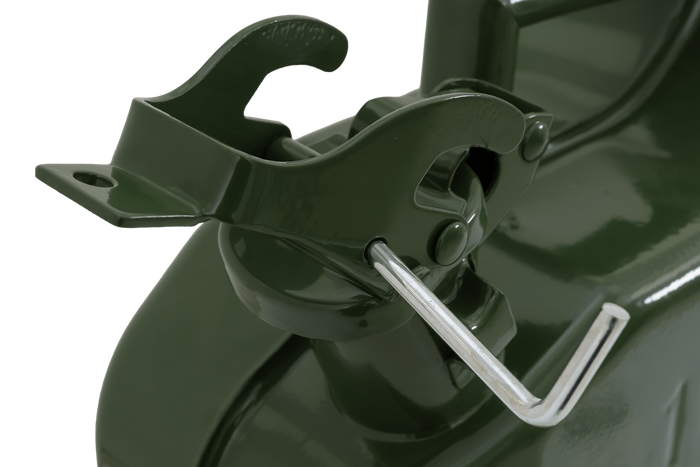 Metalen jerrycan 10L HERMON groen