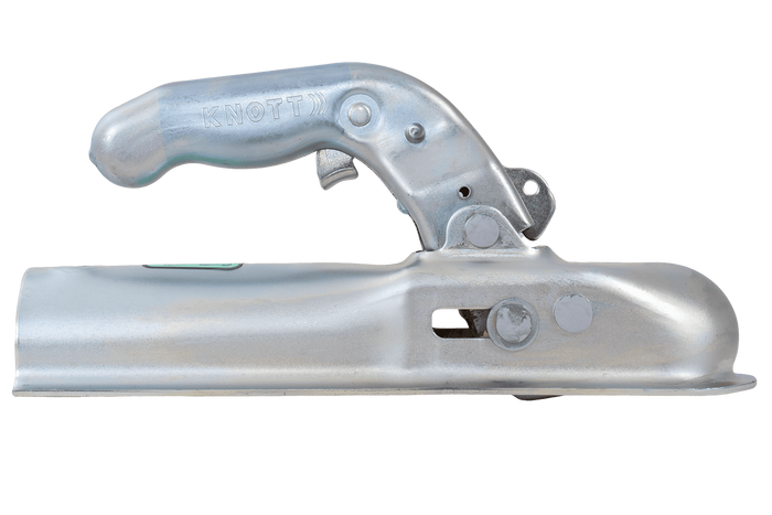 KNOTT K7.5-C kogelkoppeling voor een aanhanger van 750 kg met een dissel van 50 mm.