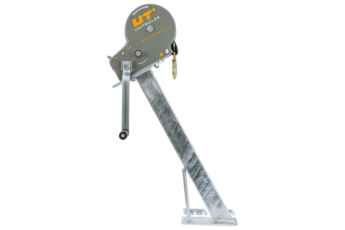UNITRAILER handlier 1135 kg voor aanhangwagen of takelwagen, met beugel