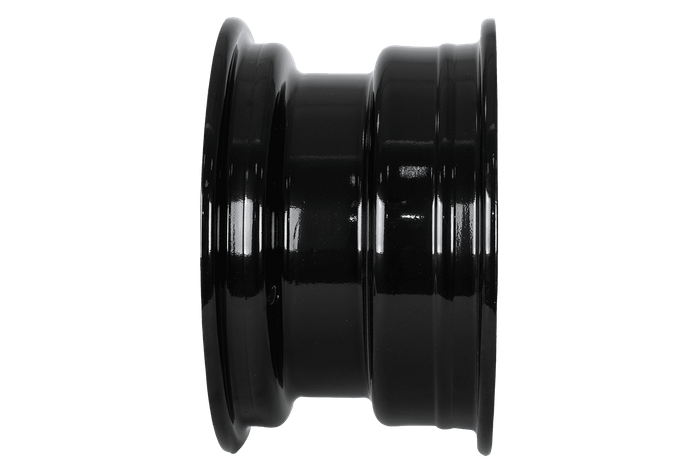 Stalen velg voor aanhanger UNITRAILER zwart 6Jx10"H2 5x112 ET:-4