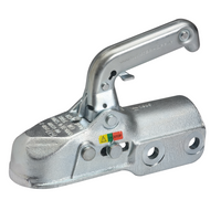 WINTERHOFF WW 350-RCH-1616 kogelkoppeling voor aanhanger van 3500 kg met dissel van 60 mm buis, gietijzer