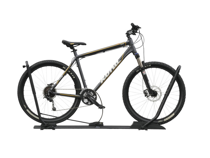 Inter Pack Lotos - Fietsendrager gemonteerd op de wielen