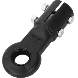 KNOTT KK6220S oogkoppeling voor 3500 kg aanhangwagen met 60 mm buisvormige dissel