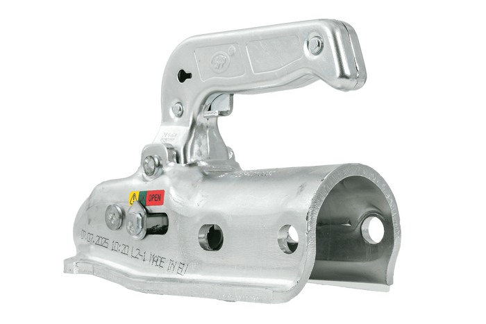 STEELPRESS BC-3000.1D-00-00+Z2 kogelkoppeling voor 3000kg aanhangwagen met 35-50mm buisvormige dissel