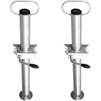 UNITRAILER vaste steunen met klemmen, ringen en een set schroeven 60cm fi 48mm SET 2 st.