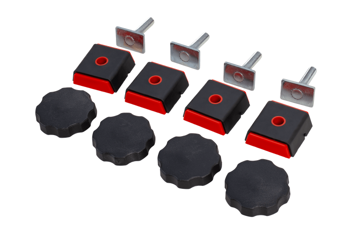 T-profiel MF (sleuven) - adapter voor T-sleufbalken - Inter Pack Traxer, Carver, Zenith