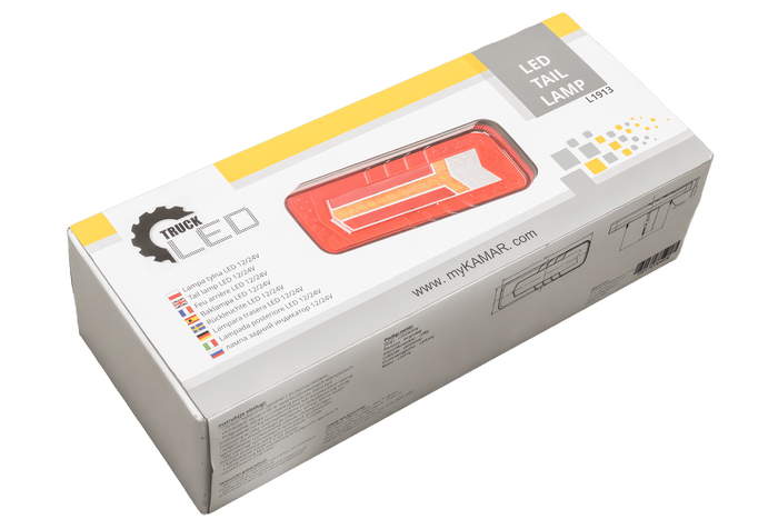 OUTLET TruckLED L1913 LED-achterlicht met 6 functies, universeel