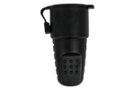 MANTES 3P vrouwelijke contactdoos, rubber, met klep, 16A, 250V