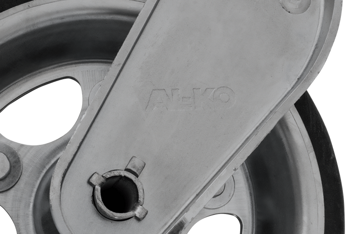 AL-KO 1223638 automatisch neuswiel met handgreep 500 kg 60 mm 1010-1350 mm