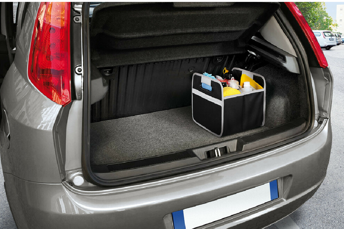 LAMPA Shop&amp;Store M auto-organizer opvouwbare kofferbakmand 32x27cm