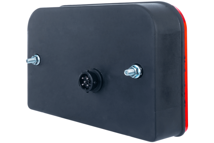 Verlichtingsset: DOBPLAST DPT35 achterlichten + ASPÖCK FLEXIPOINT I markeringslichten + MANTES 4,5m 13-pollige kabelboom